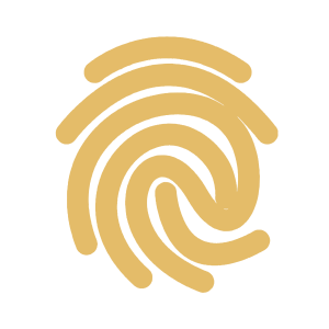 Logo du site vieuxboucaupardeslocaux.fr symbolisant une empreinte jaune doré